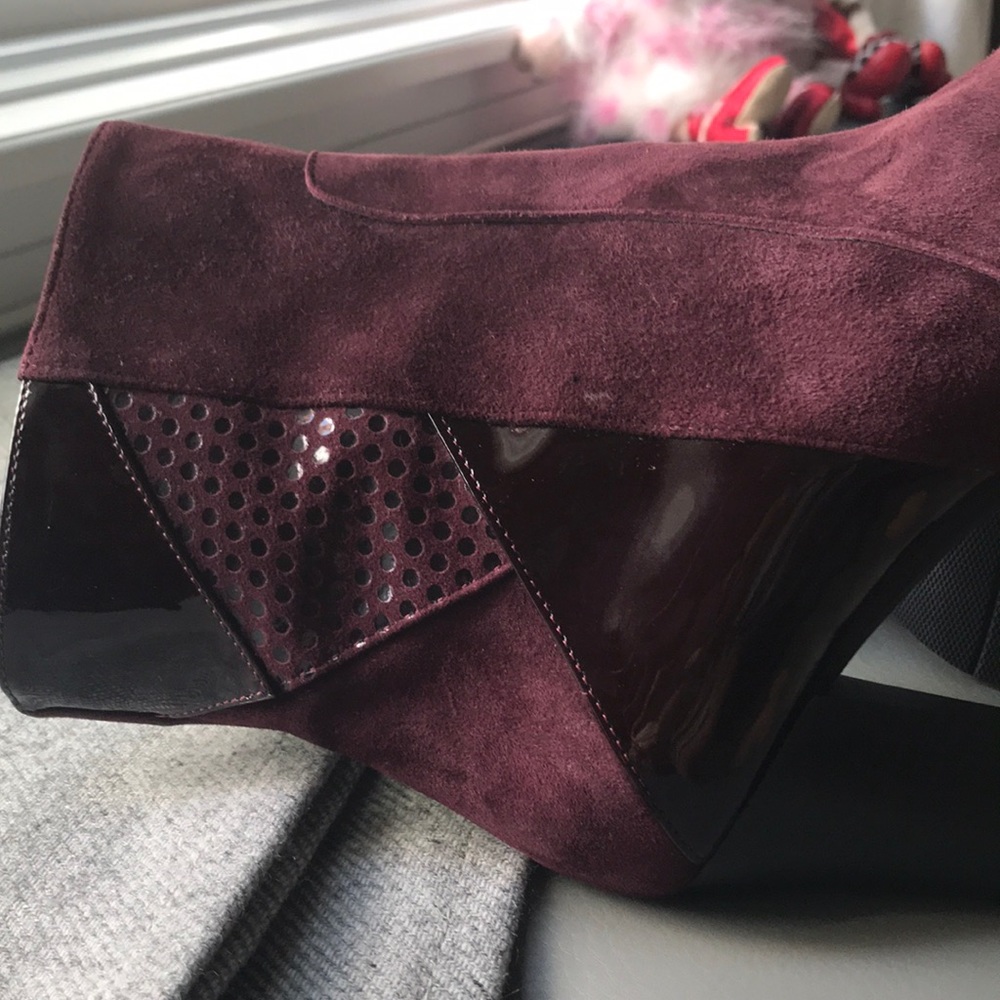 Suede booties - Picture 6 of 8